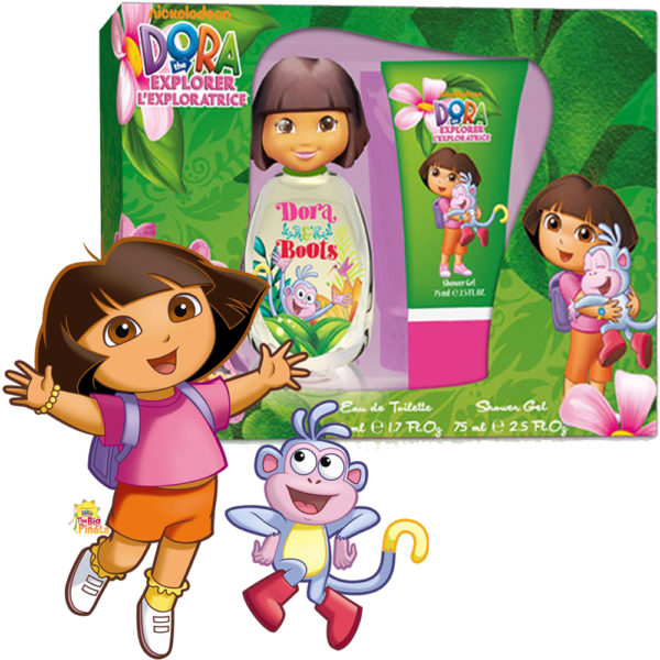 Dora & Boots L'Exploratrice Kids G Edt 50Ml + S/G 75