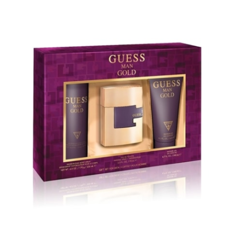 Guess Gold M EDT 75 ml+SG 200 ml+Deo 226 ml Set (500 × 500 px)