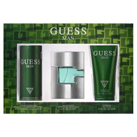 Guess Green M EDT 75 ml+SG 200 ml+Deo 226 ml Set (500 × 500 px)